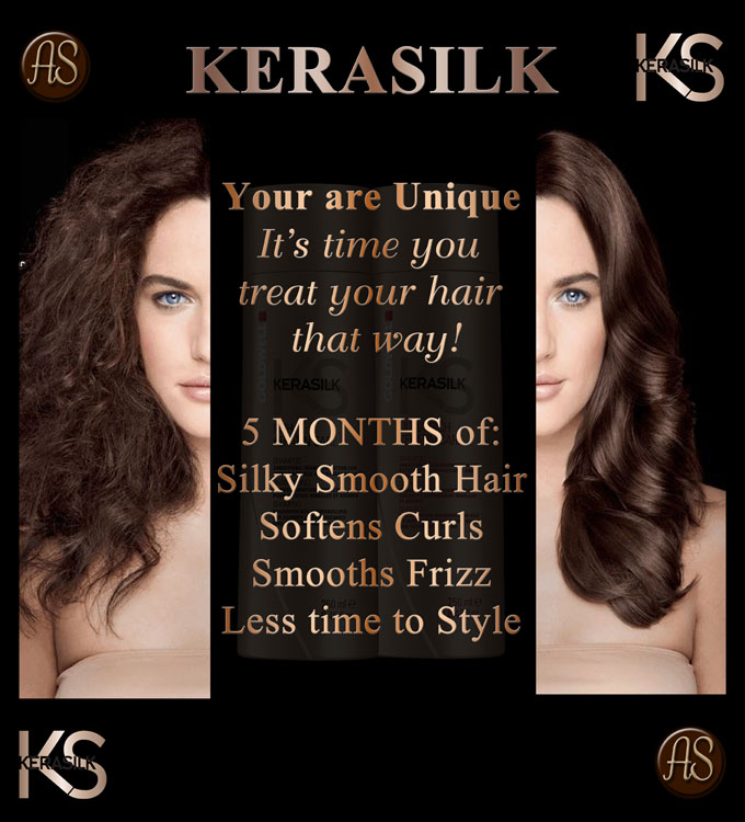 Kerasilk Keratin Hair Smoothing Treatment - Aurelio Salon & Spa