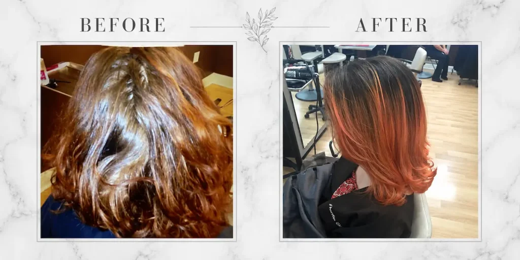 PEACH OMBRE