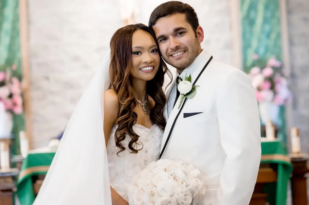 Bridal hair styling at Aurelio Salon and Spa Howell NJ