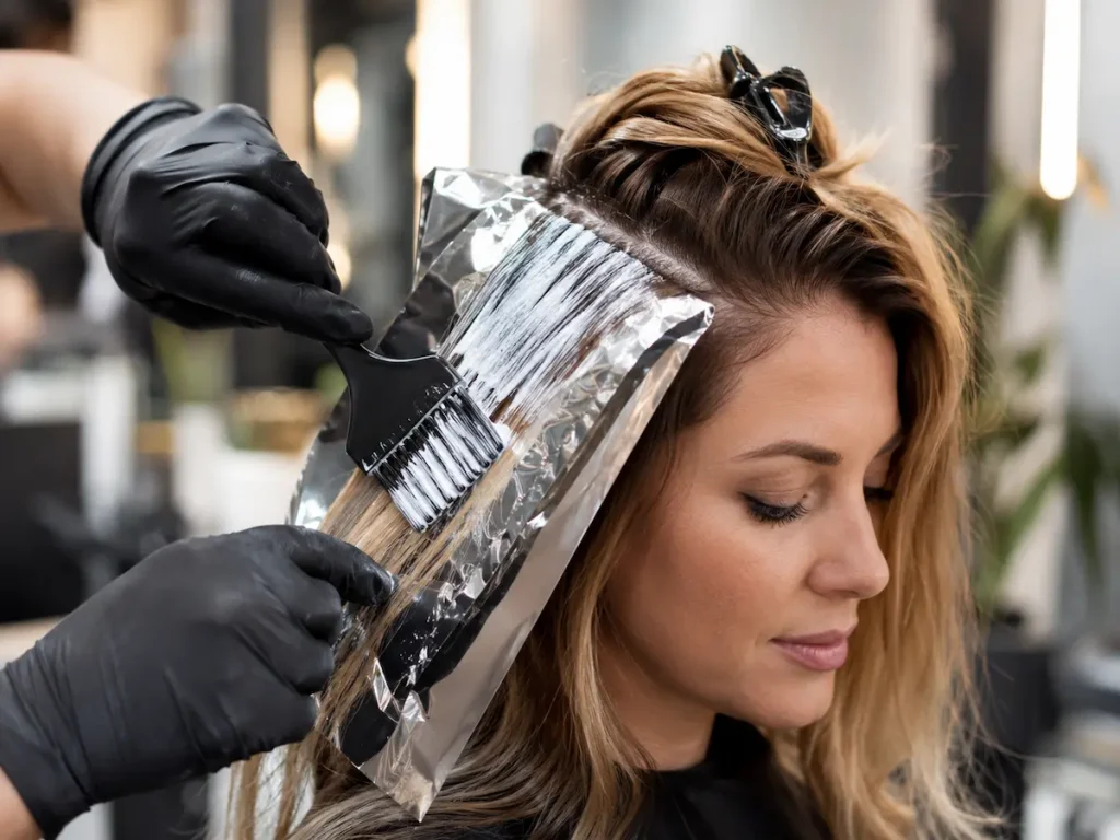 Hair color and highlights at Aurelio Salon in Howell NJ