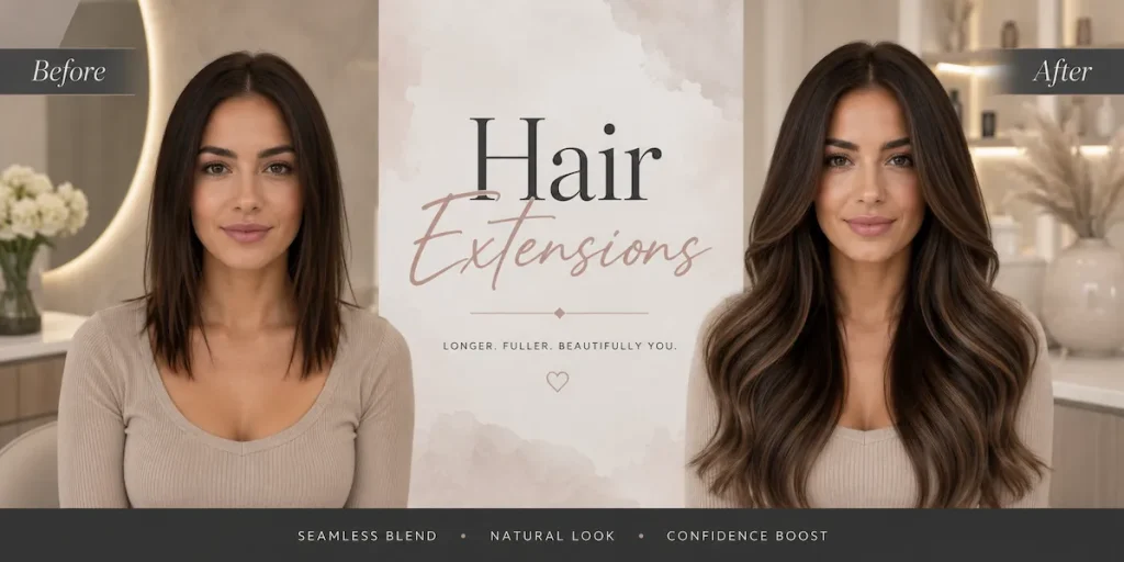 Hair extensions in Howell NJ at Aurelio Salon