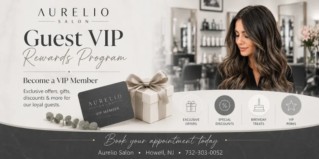 aurelio salon rewards program